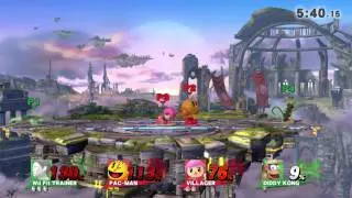Sm4sh - Villager Glitch