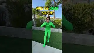 Why stunt men need green screens