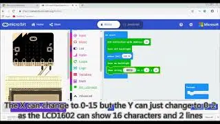 Micro bit 19: Using the I2C LCD 1602 Display