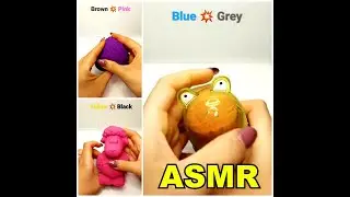 Guess the color challenge |Compilation #1!🎨 ASMR #kineticsand ,#shorts,#guessthecolor,#guess,#asmr