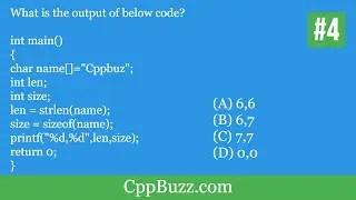 Question.4 C MCQs | What is the output of C program?