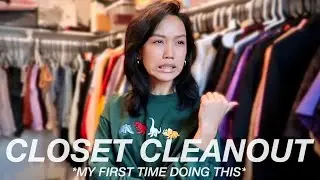 i cleaned out my closet for the first time...