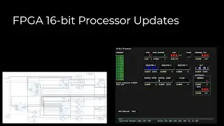 FPGA-based 16-bit processor - incremental updates