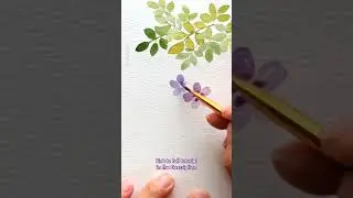 Let's Paint Cascading Dewdrop Flowers
