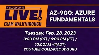 Live exam walkthrough: AZ-900 Microsoft Azure Fundamentals