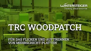 Vollautomatische Kombi-Anlage für das Flicken und Auftrennen von Mehrschicht-Platten | WINTERSTEIGER