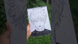 ✨Drawing manga panels untill I get 1million subscribers ✨❤️day 26❤️ #mangaartist#gojo#jujutsukaisen