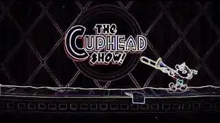 The Cuphead Show intro woth Electronic Sounds Backwards