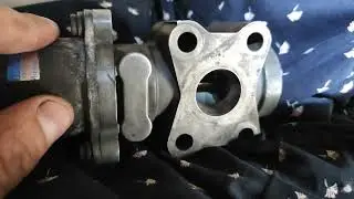 EGR чистка toyota avensis 2.2 d-cat