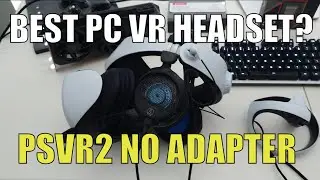 How to use PSVR2 on PC with NO adapter | It's awesome