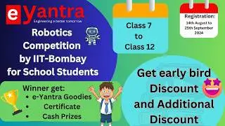 Robotics Competition for School Students by e-Yantra, IIT-BOMBAY #eyantra #Robotics #iitbombay