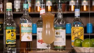 How To Make a Green Zombie | Cocktail Masterclass Drink Recipe | Vegan Friendly