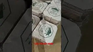 Caixa de pizza impressa 