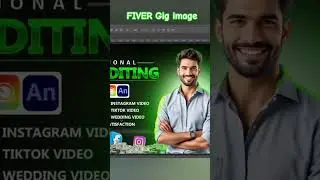 Fiver Gig image design in Photoshop 