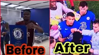 Look at Thiago Silva when he recognized Amartey after what he did on Saturday. Check out what caused