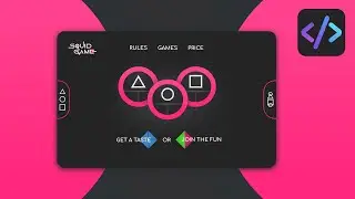 Squid Game Landing Page // HTML & CSS Project