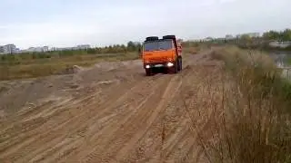 Вывозят песок. Северодвинск