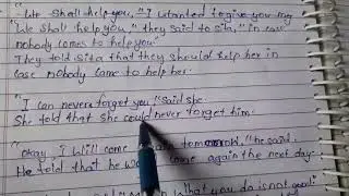 Oxford Current English Grammar Exercise 78 | Direct And Indirect Speech | Writter---Rk sinha part1