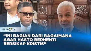 Ganjar Pranowo Buka Suara Soal Pemanggilan Hasto