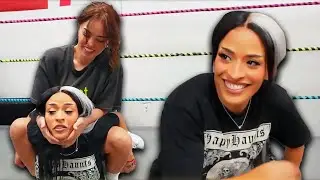 Valkyrae Wrestles Zelina Vega!