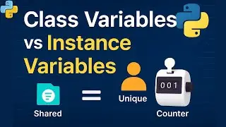 Class Variables vs Instance Variables | Python for Beginners 