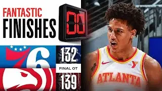 WILD OT ENDING 76ers vs Hawks | January 10, 2024