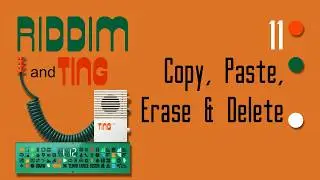 Teenage Engineering EP-40 Riddim - Tutorial 11 Copy, Paste, Erase & Delete