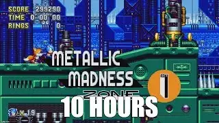Sonic Mania - Metallic Madness Zone Act 1 Extended (10 Hours)