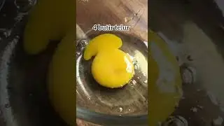 Sisa roti tawar jadi cake Almon dengan 4 butir telur dan coklat