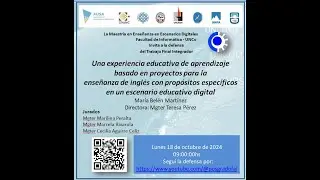 Defensa TFI MEED - Una Exp. Educativa de Aprendizaje...