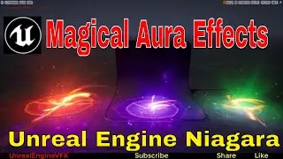 Magical Aura Effects | Unreal Engine Niagara | UE4 Niagara