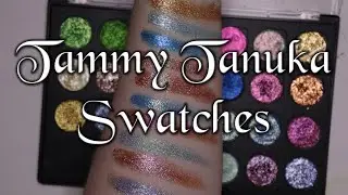 Tammy Tanuka Pigment Swatches