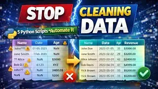 5 Useful Python Scripts to Automate Data Cleaning (Save Hours of Work)