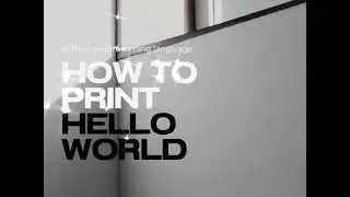 How to print 