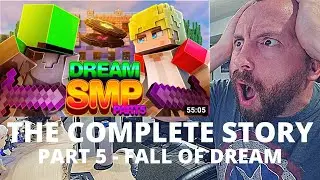 (Part 5) Dream SMP - The Complete Story: Fall of Dream (REACTION!) BEST ONE YET! | EvanMCGaming