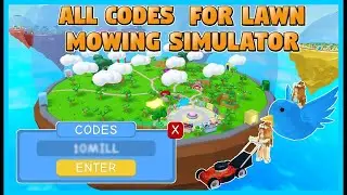 ALL NEW LAWN MOWING SIMULATOR CODES *WORKING* JULY 2020 | ROBLOX