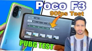 Poco F3 Silent PUBG Test / Poco F3 Graphics , Gaming Test / Poco F3 Review