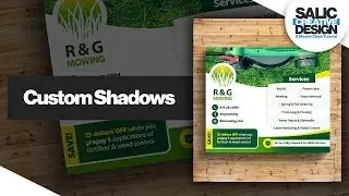 How To Create Custom Shadows  - Photoshop Tutorial