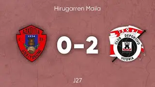 Anaitasuna 0-2 Vitoria (27.  Jardunaldia)