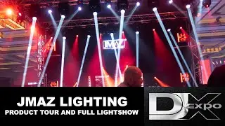 JMAZ LIGHTING | DJ EXPO 2019 | NEW Products and FULL Light Show from JMAZ