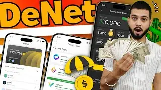 DeNet Airdrop - TGE, New Task, New Tokens, New Rewards, etc.. All New Updates 