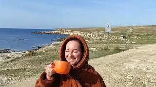 Мыс Тарханкут. Атлеш. Мыслитель