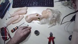 Ремонт говорящей куклы(проверка камеры)