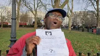 Man of God - Creator - Speakers Corner Hyde Park London 31-12-2023.