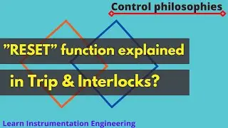 What is RESET function in Trip & Interlocks | Control System philosophies