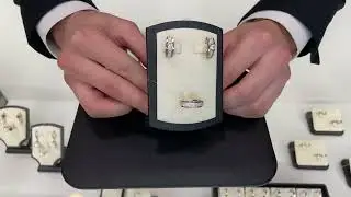 Набор из красного золота 585 пробы с кристаллами Swarovski 💎