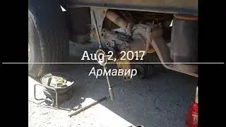 Востановление резьбы на оси SAF.