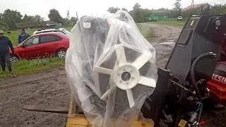 привезли новый двигатель д245 на зил