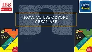How To Use Oxford Areal App - Oxford Areal App Explanation