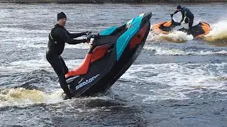 Sea-doo Spark Trixx! Открыли сезон гидроциклов!